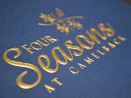 Gold foiling Gold foiling